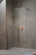 Kabiny prysznicowe - Radaway Modo New II Brushed Copper kabina Walk-in 55x200 szczotkowana miedź 389055-93-01 - miniaturka - grafika 1