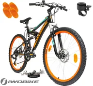 Rowery - Rower Męski Damski Górski 26" MTB IWOBIKE 2025 Shimano Tarcze Full Amory - miniaturka - grafika 1