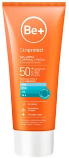Przeciwsłoneczny krem Be+ Skin Protect Body and Face Cream Gel SPF50+ 100 ml (8470001998651) - Balsamy i kremy do opalania - miniaturka - grafika 1