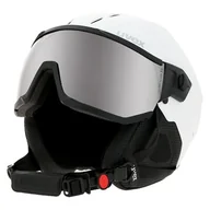 Kaski narciarskie - Kask narciarski Uvex Instinct visor 5662605005 Biały - miniaturka - grafika 1