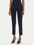 Spodnie damskie - Rinascimento Spodnie materiałowe CFC0122733003 Granatowy Regular Fit - miniaturka - grafika 1