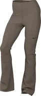 Legginsy - Nike Sportswear Chill Knit ciasno przylegające mini legginsy z rozkloszowanymi nogawkami dla kobiet, Mink Brown/Mink Brown, FQ2113-233, M - miniaturka - grafika 1