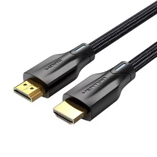 Kabel HDMI 2.1 Vention AAUBH 2m 8K (czarny) - Kable - miniaturka - grafika 1