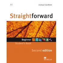 Clandfield Lindsay Straightforward beginner student&#039;s book - mamy na stanie, wyślemy natychmiast
