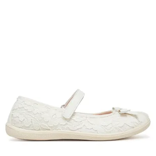 Baleriny Naturino Claries 2 4000713-04-0N01 S Biały - Buty dla dziewczynek - miniaturka - grafika 1