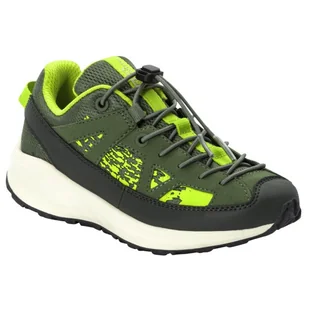 Buty dziecięce Jack Wolfskin Vili Sneaker Low K Rozmiar butów (UE): 28 / Kolor: żółty/zielony - Buty dla chłopców - miniaturka - grafika 1