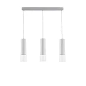 Lampy sufitowe - Lampa wisząca Manacor 3 LP-232/3L WH - Light Prestige - miniaturka - grafika 1