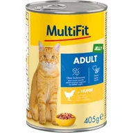 Mokra karma dla kotów - MultiFit Adult Jelly Kurczak 24x405 g - miniaturka - grafika 1