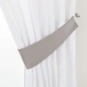 Akcesoria do wystroju okien - Dekoria Podwiązka Victoria gołębi szary 12 x 70 cm Velvet 335-704-11 - miniaturka - grafika 1