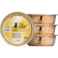 Mokra karma dla kotów - Catz finefood Fillets no. 407 Kurczak z Cielęciną w Galarecie 85g - miniaturka - grafika 1