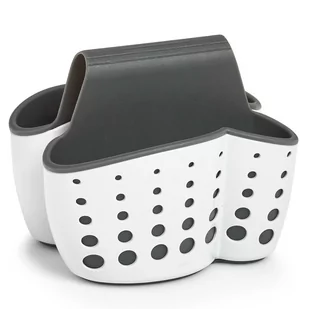 ZELLER Organizer kuchenny na akcesoria do zmywania 4-komorowy ZELLER 14719 - Ściereczki, gąbki, czyściki - miniaturka - grafika 1