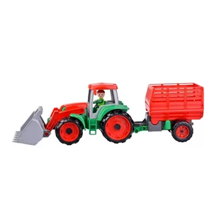 Lena Truxx Traktor z przyczepą do siana GXP-771653 - Samochody i pojazdy dla dzieci - miniaturka - grafika 1