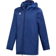 Kurtki i kamizelki sportowe męskie - Kurtka dla dzieci adidas Core 18 Stadium JUNIOR granatowa DW9198 - miniaturka - grafika 1