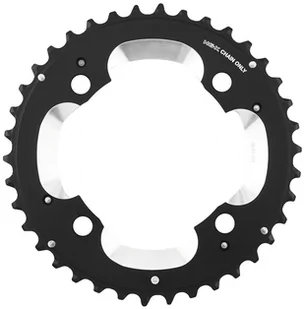 SHIMANO Tarcza mechanizmu korbowego Deore XT FC-M785 czarny-srebrny / Ilość zębów: 38 / Stopniowanie: 38-24 Y1ML98040 (SHY1ML98040) - Części rowerowe - miniaturka - grafika 1