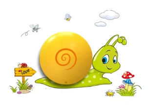 Lampka nocna LED z naklejkami ślimak - 4X N52 T5-T91 - Lampy stojące Lampka nocna LED z naklejkami ślimak - 4X N52 T5-T91 - Lampy stojące - miniaturka - grafika 1