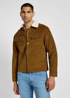 Kurtki męskie - Męska kurtka jeansowa Lee SHERPA JACKET XXL - miniaturka - grafika 1