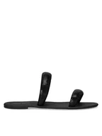 Klapki i japonki damskie - Nine West Klapki WFA2735-1 Czarny - miniaturka - grafika 1