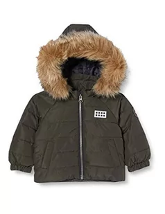 Lego Wear Kurtka Lwjulio dla chłopców, ciemny khaki, 80 - Kurtki i płaszcze dla chłopców - miniaturka - grafika 1