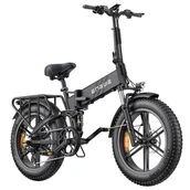 Rowery elektryczne - ENGWE ENGINE Pro 2.0 Folding Electric Bike, 20*4.0 Inch Fat Tire, 75Nm Torque, 52V 16Ah Battery, 25km/h Max Speed, 100km Range, - miniaturka - grafika 1
