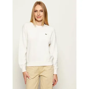 Lacoste Sweter Regular Fit z dodatkiem wełny - Swetry damskie - miniaturka - grafika 1