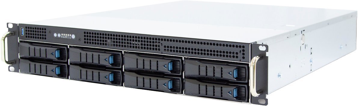 Serwer HP eterio 124 RH3 - RACK2U/1*EPYC™4245P/1*RAM16GB/1*SSD480GB/2*550W