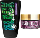 Balsamy i kremy do opalania - Wild Tan Black Strong Mocny Bronzer + Słoiczek Beauty Face - miniaturka - grafika 1