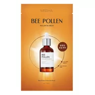 Maseczki do twarzy - Missha Bee Pollen Ampoule Mask odżywcza maska w płachcie 30g - miniaturka - grafika 1