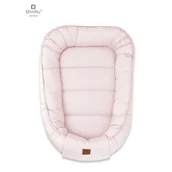 Kokony niemowlęce - KIECZMERSKI Kokon niemowlęcy MIMINU SOFT 0-12m pudrowy róż - miniaturka - grafika 1