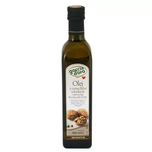 Rolnik OLEJ Z ORZECHÓW WŁOSKICH GOCCIA DORO 500 ML 76453364 - Warzywa w marynacie - miniaturka - grafika 1
