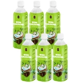 Soki i napoje niegazowane - Coco Planet Woda kokosowa 100% naturalna Zestaw 6 x 500 ml - miniaturka - grafika 1
