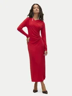Sukienki - Vero Moda Sukienka koktajlowa Rasmine 10317033 Czerwony Slim Fit - miniaturka - grafika 1