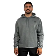 Bluzy sportowe męskie - Venum Bluza Z Kapturem Divide Hoodie Grey - miniaturka - grafika 1