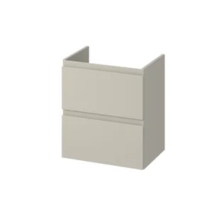 Szafka łazienkowa pod umywalkę Cersanit Moduo Slim 50 cm kaszmir mat S590-105-DSM - Szafki łazienkowe - miniaturka - grafika 1