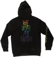 Bluzy męskie - bluza męska FALLEN STAKED PO HOODIE Black/Rainbow - miniaturka - grafika 1