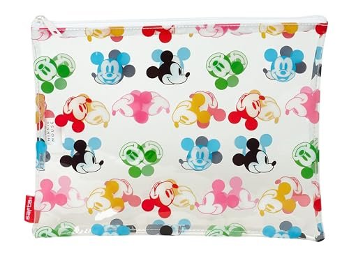 MICKEY MOUSE BEACH - torba damska, letnia torba, wygodna i wszechstronna, jakość i wytrzymałość, 30 x 23 cm, kolor wielokolorowy/przezroczysty, Wielobarwny, Estándar, Casual