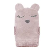 Inne akcesoria do pielęgnacji dzieci - Myjka bambusowa Miś Sepia Rose, BabySteps - miniaturka - grafika 1