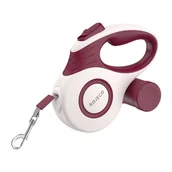 Smycze dla psów - Smycz automatyczna 5m Rojeco A12 (czerwona) Rojeco - miniaturka - grafika 1