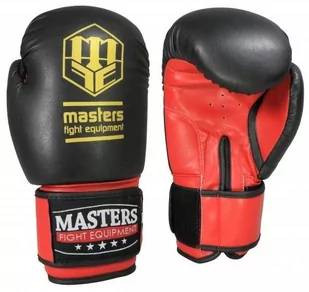 MASTERS FIGHT EQUIPMENT Rękawice bokserskie MASTERS - RPU-2A 14 lub 16 oz a-ty 01172-16-0102 - Rękawice bokserskie - miniaturka - grafika 1