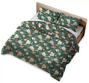 Pościel 3 elementowa JUNIOR 160x200 + 2x 50x60 cm BAWEŁNA 100% dla młodzieży i dorosłych MAGNOLIE - Pościel dla dzieci - miniaturka - grafika 1