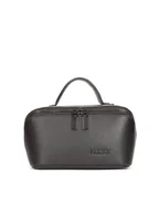 Kosmetyczki, organizery i kuferki - Mała skórzana kosmetyczka o regularnym kształcie - miniaturka - grafika 1