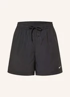 Spodnie sportowe damskie - Nike Szorty Essential schwarz - miniaturka - grafika 1