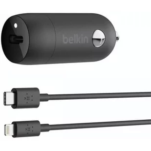 BELKIN Ładowarka Adapter + kabel 1x USB-C CCA003BT04BK CCA003BT04BK - Ładowarki samochodowe - miniaturka - grafika 1