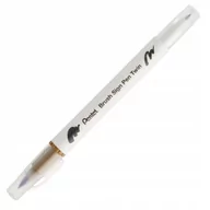 Kredki, ołówki, pastele i pisaki - Pisak PENTEL Brush Sign Pen Twin SESW30 surowa umb - miniaturka - grafika 1