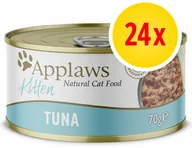 Mokra karma dla kotów - Zestaw Applaws karma w galarecie dla kota, 24 x 70 g - Kitten, tuńczyk - miniaturka - grafika 1