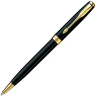 Długopisy - Parker Długopis Sonnet Laka Głęboka Czerń GT DL.350.204/4 - miniaturka - grafika 1