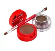 Pomada do brwi - IBRA IBRA Eyebrow Pomade & Powder Pomada I Cień Do Brwi Brown 5907518390744 - miniaturka - grafika 1