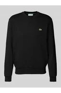 Bluzy męskie - Bluza z detalem z logo - Lacoste - miniaturka - grafika 1