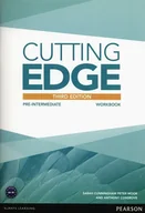 Książki do nauki języka angielskiego - Cunningham Sarah, Moor Peter, Cosgrove Anthony Cutting edge pre-intermediate workbook without key - mamy na stanie, wyślemy natychmiast - miniaturka - grafika 1
