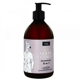 LaQ Żel pod prysznic 8w1 Doberman Różowy Mat 500ml - Kosmetyki do kąpieli - miniaturka - grafika 1