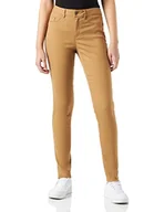 Spodnie damskie - VERO MODA Vmhot Seven Mr Slim Push Up damskie spodnie typu casual, Tigers Eye, (XS) W x 32L - miniaturka - grafika 1